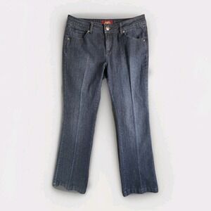 One 5 One Vintage Denim Bootcut Jeans Size 8 Dark Wash Stretch Mid Rise Womens